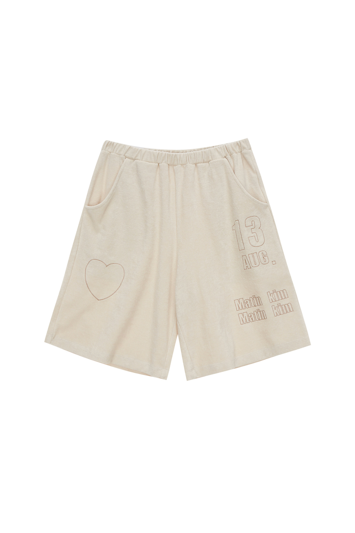 SOFT TOUCH HALF PANTS IN IVORY