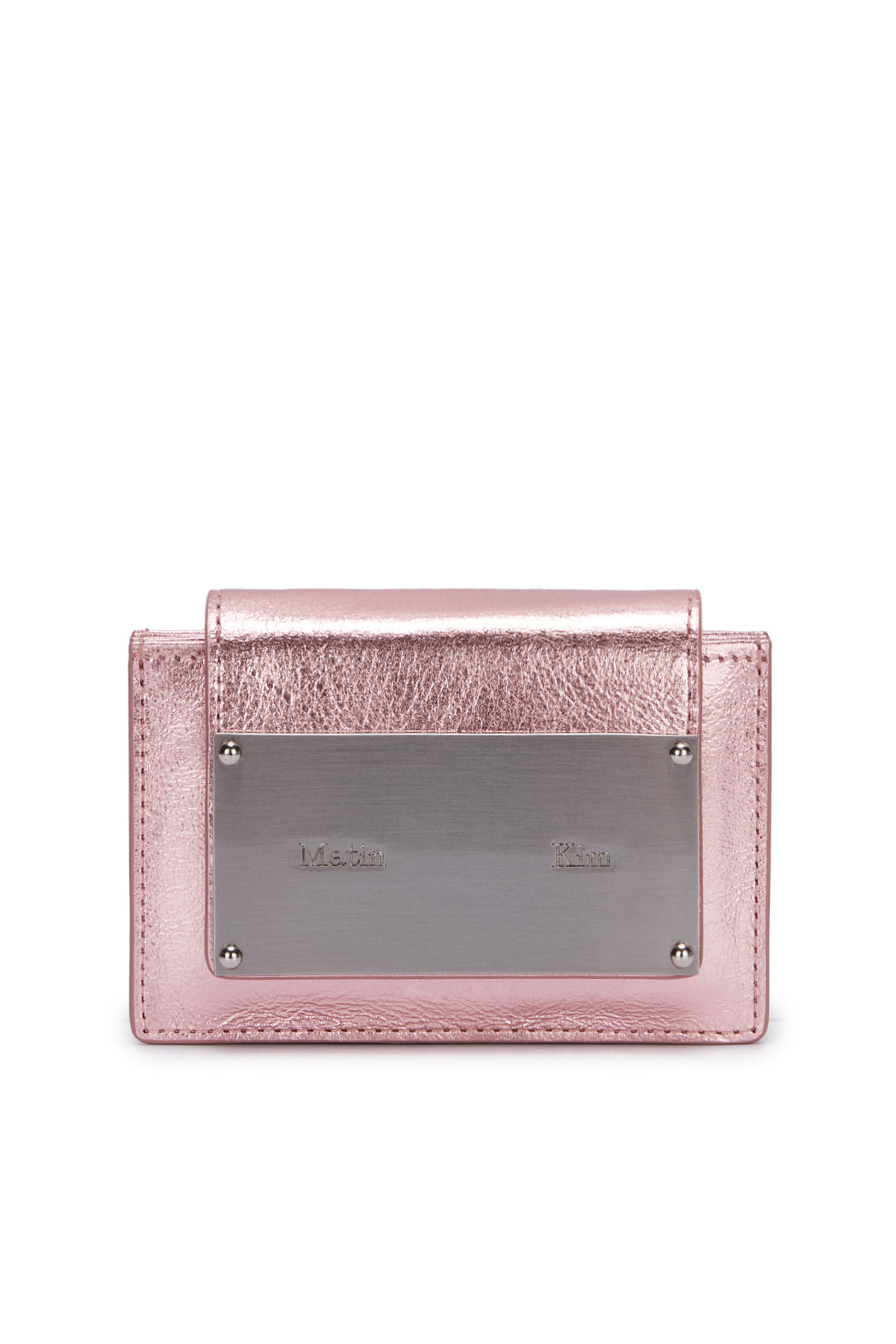 ACCORDION WALLET IN INDIAN PINK