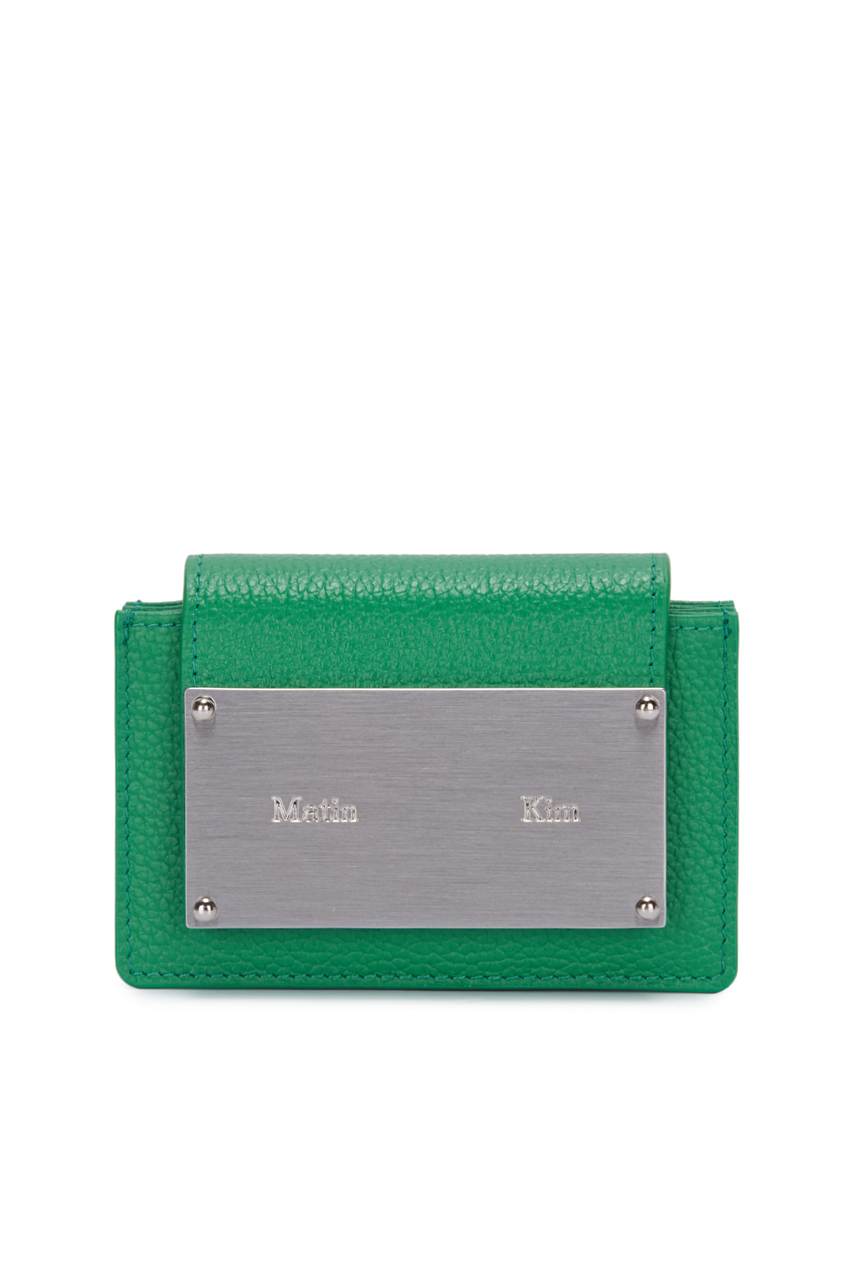 ACCORDION WALLET IN GREEN