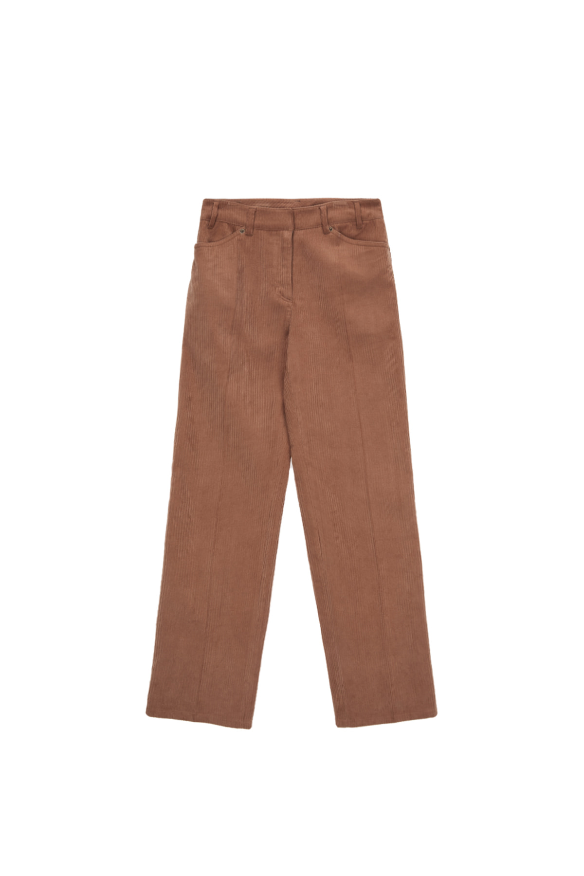 CORDUROY BOOTS CUT TROUSER IN CAMEL