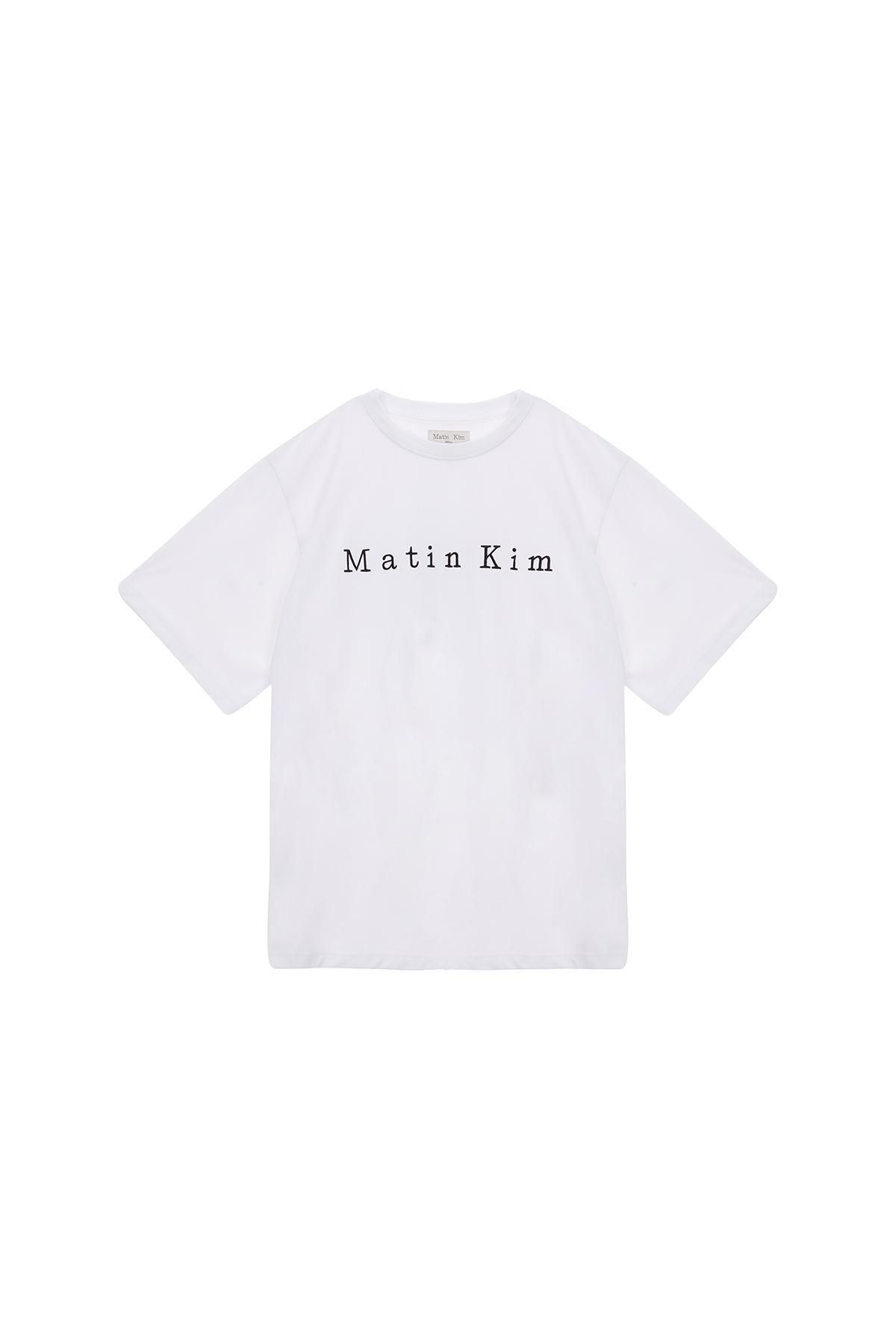 MATIN EMBROIDERY LOGO TOP IN WHITE