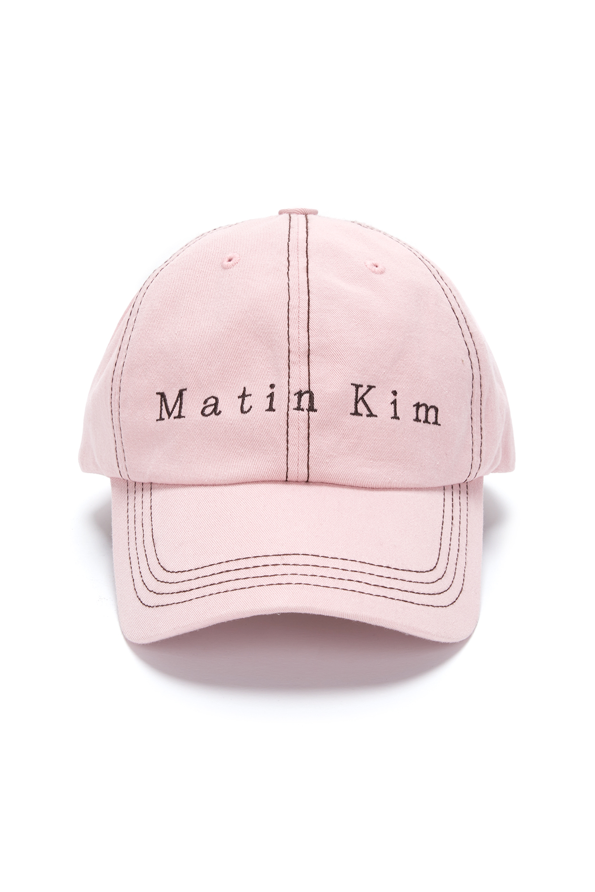 MATIN STITCH BALL CAP IN LIGHT PINK