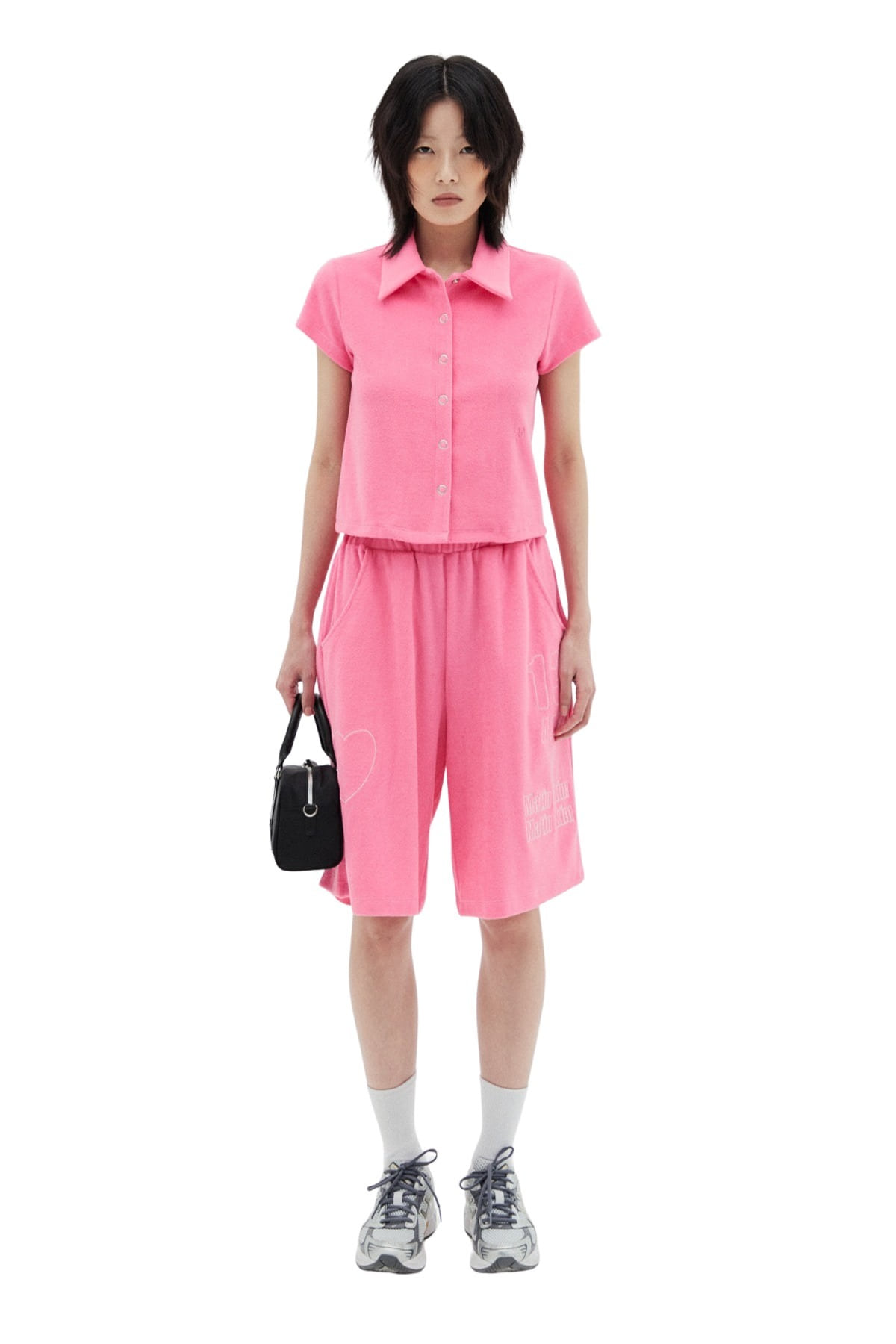 SOFT TOUCH HALF PANTS IN PINK