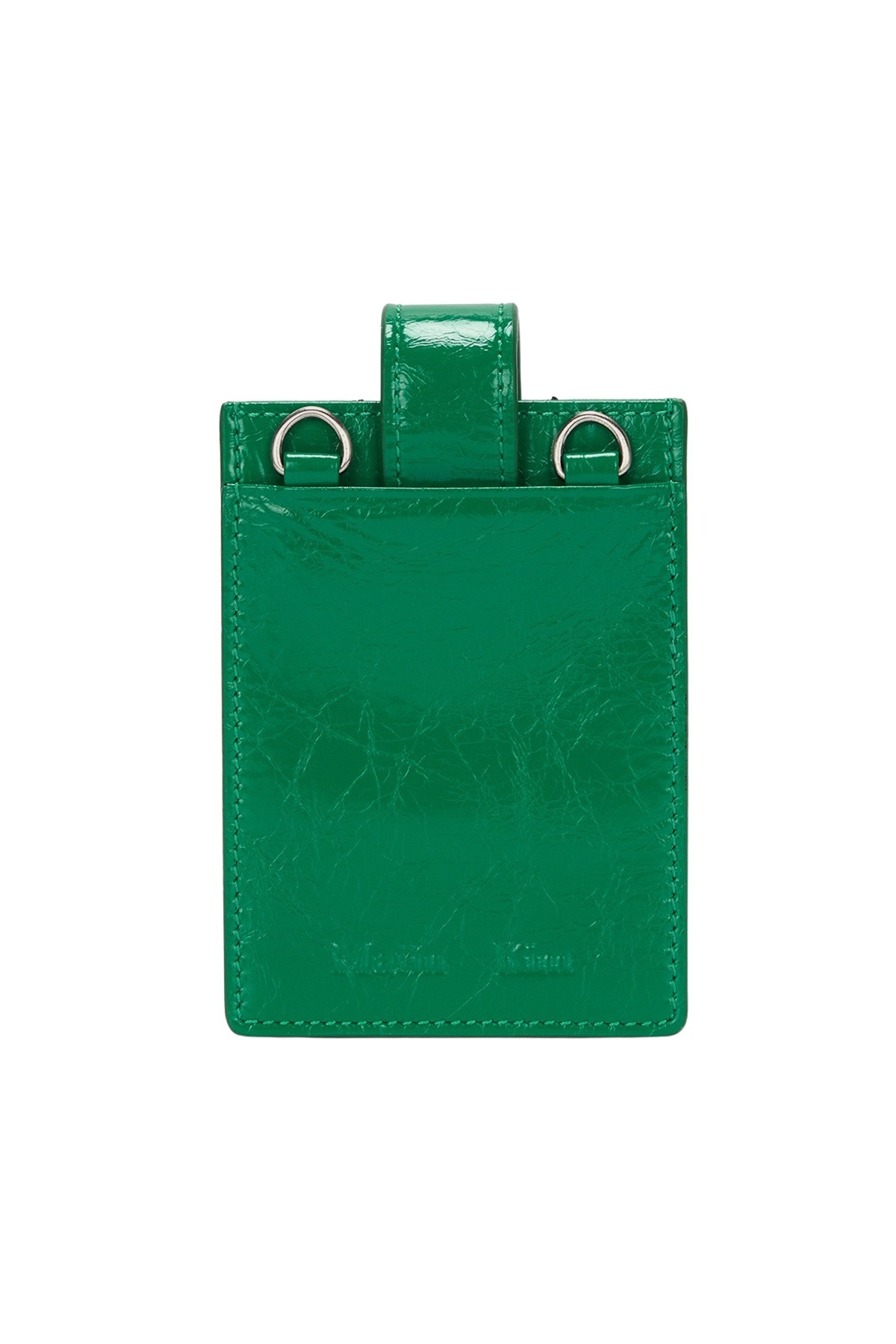 ACCORDION NECKLACE WALLET IN GREEN