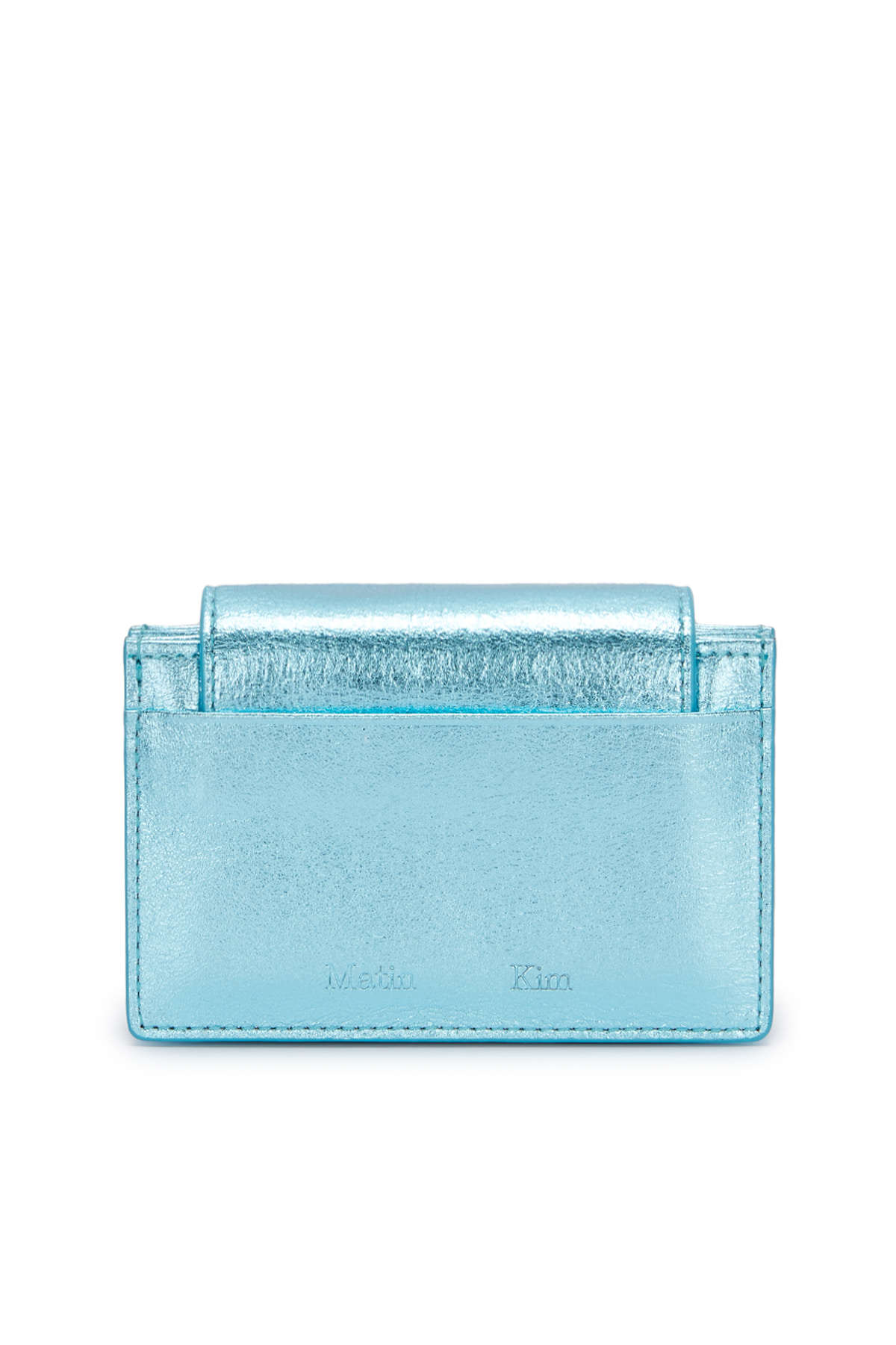 ACCORDION WALLET IN LIGHT BLUE