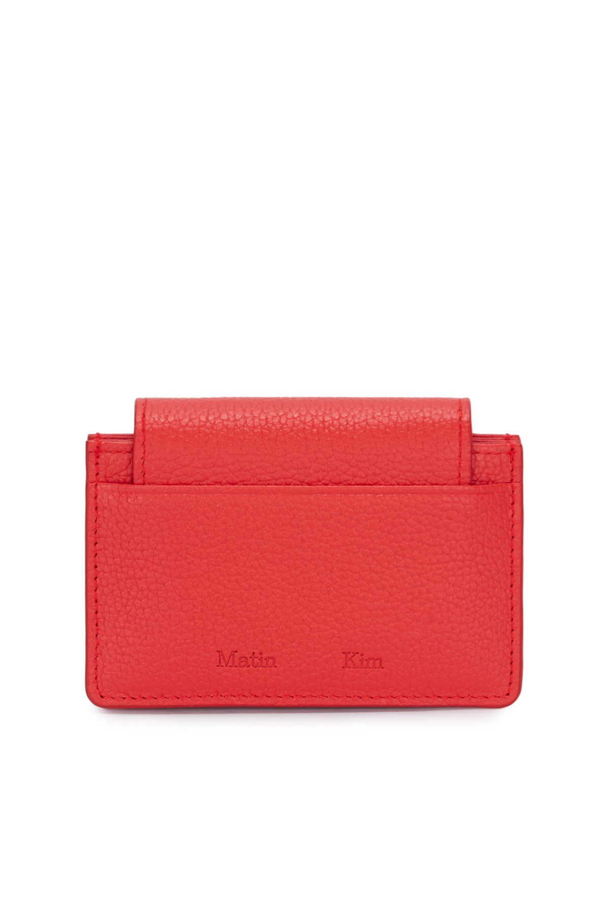 ACCORDION WALLET IN RED