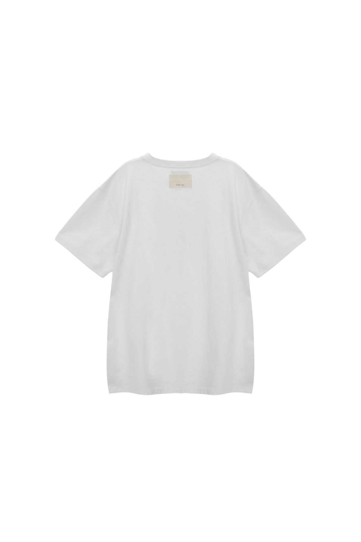 DOUBLE LINE LOGO TOP IN WHITE