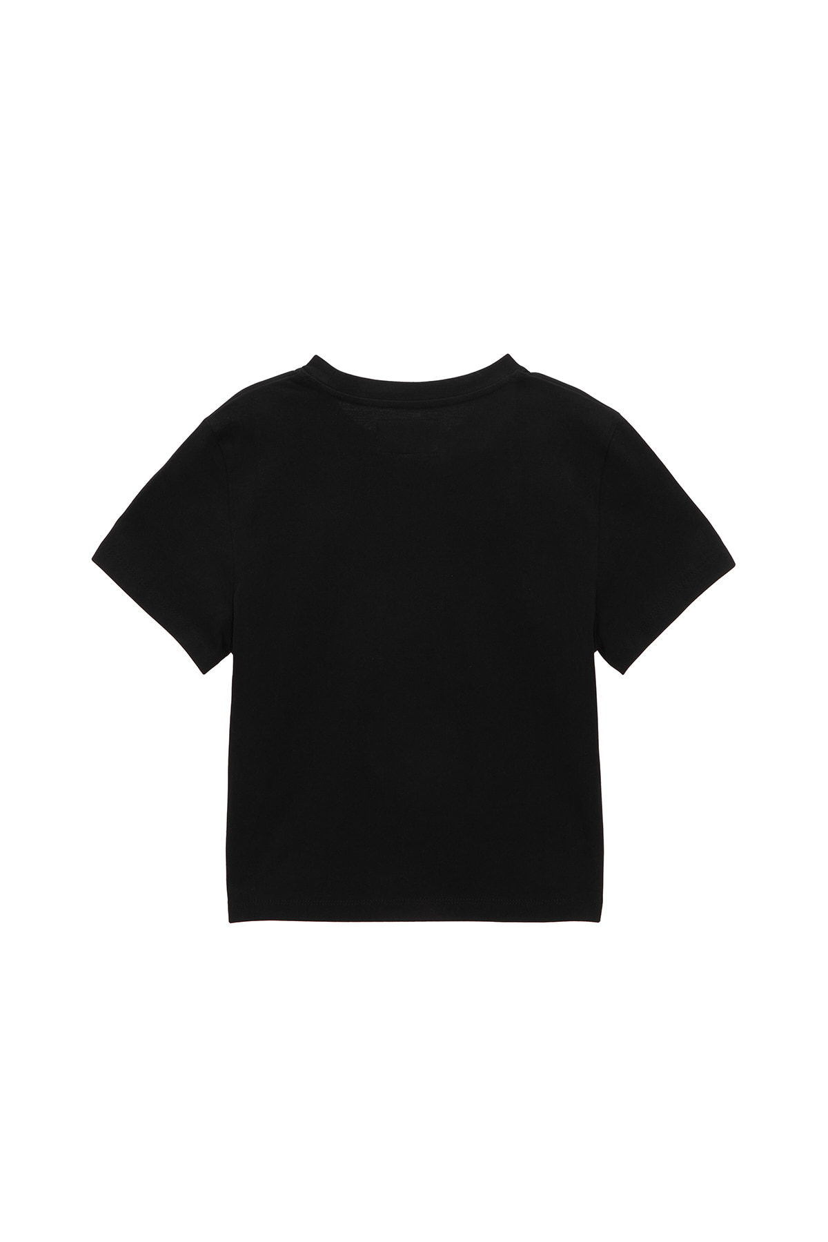 THIN TYPO TOP IN BLACK